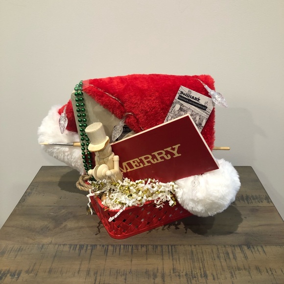 Small Festive Curated Pre-Wrapped Holiday Gift Basket - Picture 5 of 5